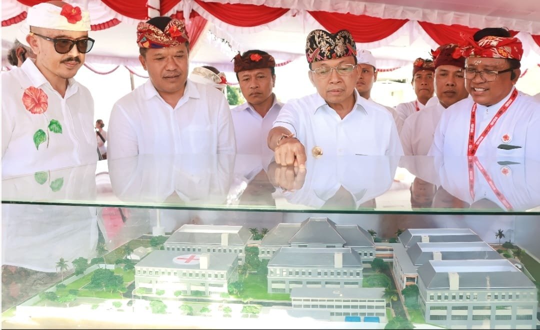 Gubernur Koster Letakkan Batu Pertama Pembangunan Gedung PLUT Dan ...