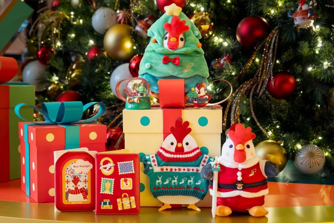 Samtastic Express Merchandise Store menghadirkan koleksi merchandise Natal bertema Sam.